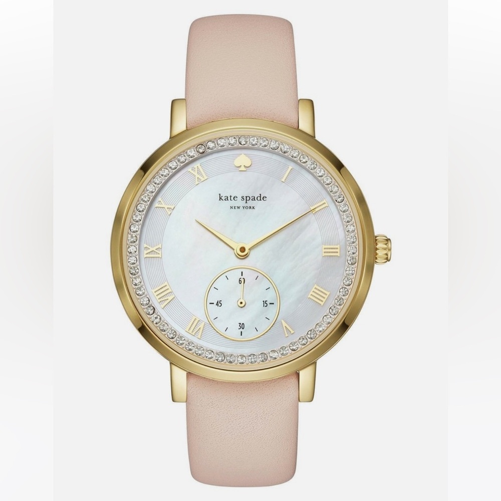 Kate Spade Monterey Vachetta Leather Strap Watch